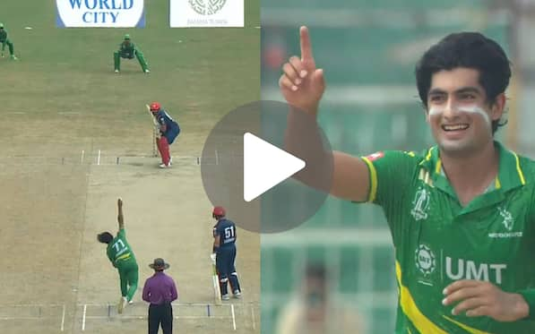 [Watch] Naseem Shah Breathes Fire In Pakistan's Champions Cup; Traps Akhlaq With A Beauty